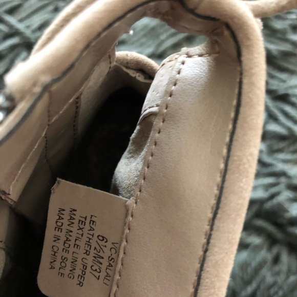 Vince Camuto Suede Block Heel Booties - Picture 5 of 5